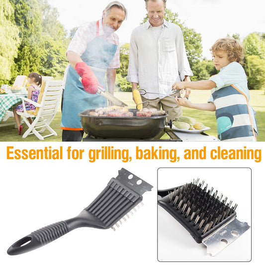 Chmadoxn Stainless Steel Grill Cleaning Brush, Wire Brush, Grill Brush Cleaner Tool with Scraper and Wire V1189-WXFWAL-20260326-02779