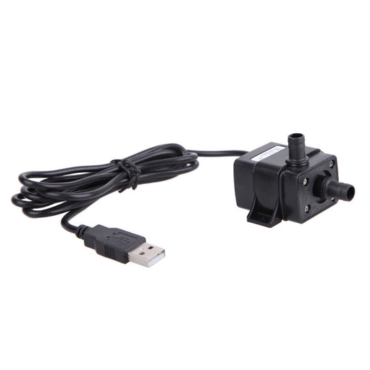 Battery Operated Submersible Water Pump for Aquarium Fountain Pond Circulating 10V USB Mini Quiet Underwater V1189-WXFWAL-20260326-02872