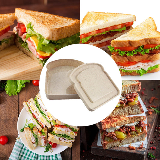 Darzheoy Sandwich Containers, Reusable Sandwich Box Container, Sandwich Holder Bread Container for Adults, V1189-WXFWAL-20260326-02950