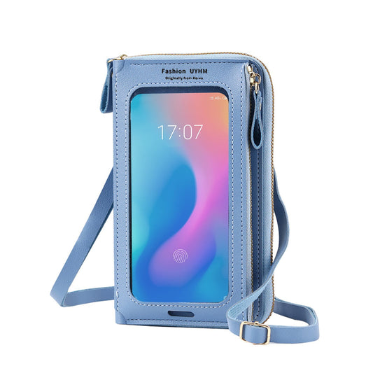 Kdkad CrossBody Bags with Touchscreen Cell Phone Purse Window Zipper Pocket, Phone Bag for Women, Small V1189-WXFWAL-20260326-03006