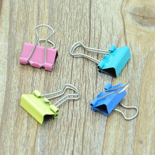 Darzheoy 60 Pcs Colored Binder Clips, Paper Clamps, Paper Binder Clips, Assorted sizes, Metal Colorful Binder V1189-WXFWAL-20260326-03158