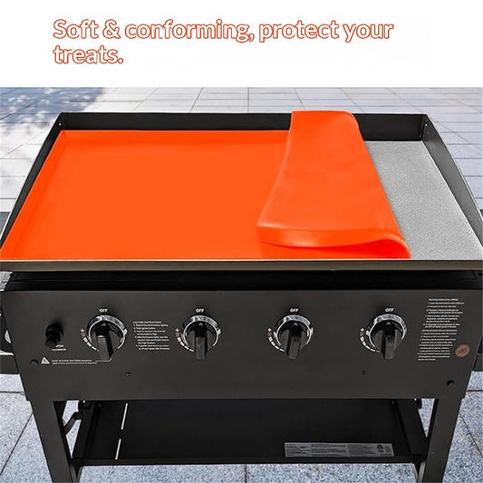 36" Silicone Griddle Mat 36 Inch Grill, Heavy Duty Food Grade Silicone Griddle Cover, Protect Your Grill from V1192-AZ-W-0045