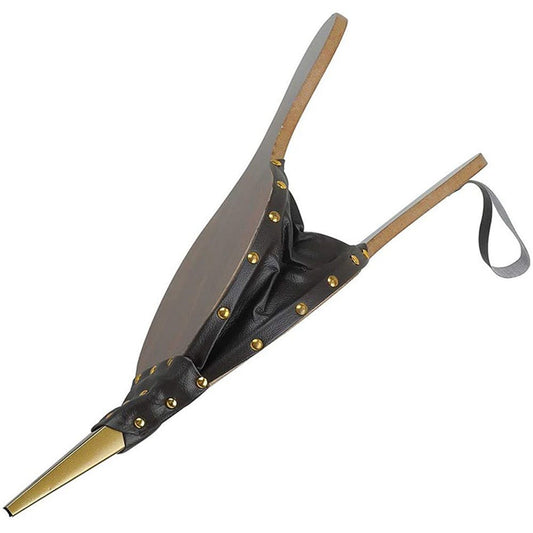 Indoor and outdoor camping barbecue wooden blower hand corrugated pipe pump pit barbecue tool accessories V1192-AZ-W-0075