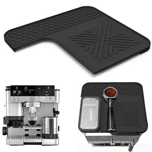 Top Mat Cafe Espresso Machine - Protect Top Surface Food Grade Silicone Tamping Mat for Cafe Accessories - V1192-AZ-W-0137