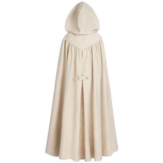 Cloak with Hood Women Renaissance Hooded Medieval Cloak Witch Robe Cape Hooded Cape Bridal Cloak Poncho Full V1192-AZ-W-0157