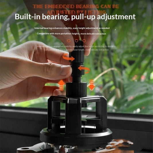 53mm Tool , Espresso Stirrer Distribution Tool,Compatible Adjustable Height,with Magnetic Suction V1192-AZ-W-0164