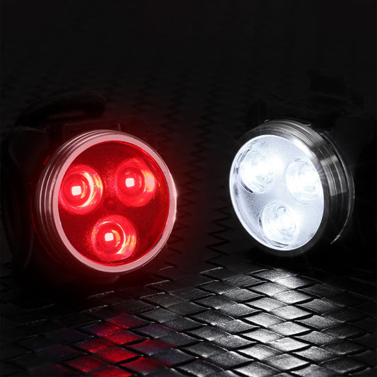 2pcs USB Rechargeable Bike Light, Waterproof Super Bike Lights for Night Riding 4 Light Mode Options Mountain V1192-AZ-W-0193