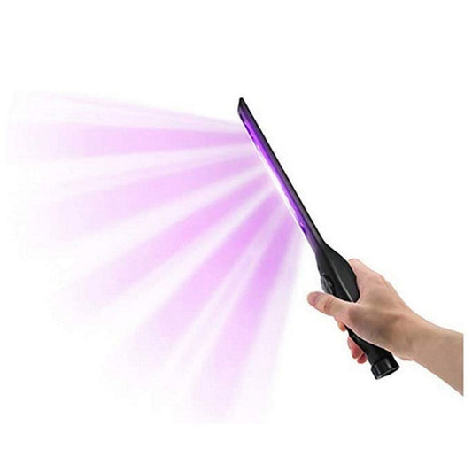 UV Light Sanitizer, Portable UV Light Disinfection Lamp USB Rechargeable Ultraviolet Light Sanitizer for Home V1192-AZ-W-0195