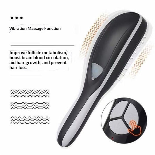 Electric Scalp Massage Brush, Scalp Massager, Hair Massager Comb with Soft Rubber, Atomization Massagers V1192-AZ-W-0284