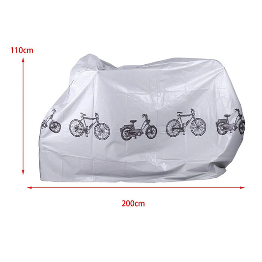 2 pack Bike Bicycle Cover Waterproof Dustproof- Bike Cover for 1 or 2 Bikes, Indoor and Outdoor Use, Bike V1192-AZ-W-0285