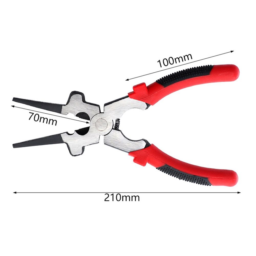 Handook Anti-Rust Welding Pliers, 8 Inch - Reliable and Durable Gripping Drawing Wire Nozzle Tip Removal V1192-AZ-W-0326
