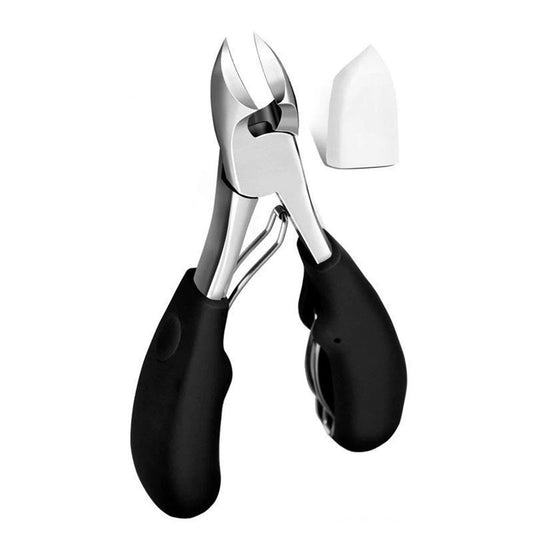 Toenail Clippers for Thick & Ingrown Toe Nails Heavy Duty Precision Nail Scissors Super Sharp Curved Blade V1192-AZ-W-0335