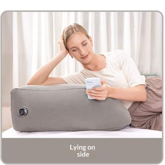 Inflatable Leg Elevation Pillow, Wedge Pillow for Sleeping, Portable Wedge Pillow, Improve Circulataion and V1192-AZ-W-0421
