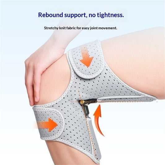 A pair Spring-Powered Knee Support Brace - Boost Joint Assistance for Stairs, Squats & Daily Mobility - V1192-AZ-W-0464