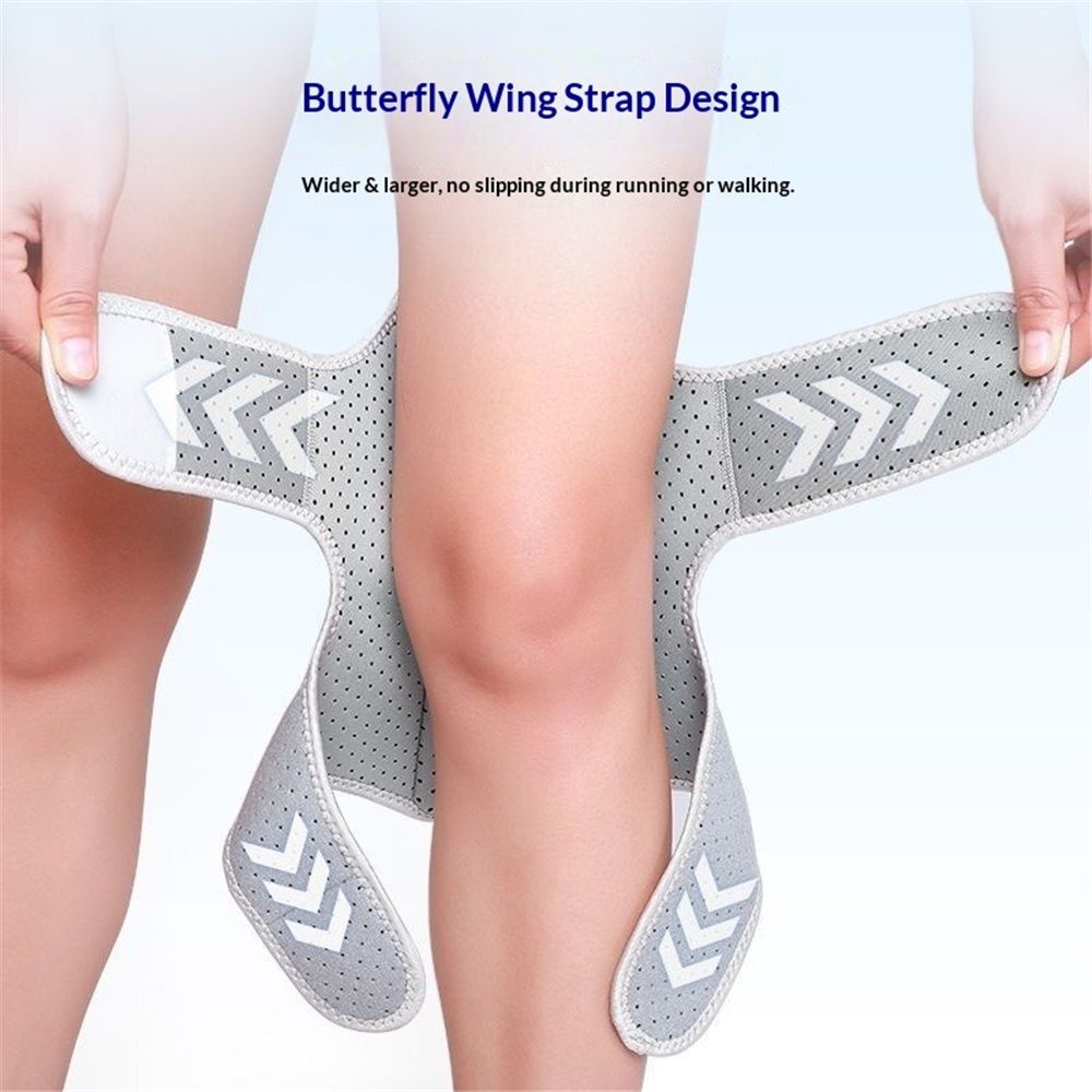 A pair Spring-Powered Knee Support Brace - Boost Joint Assistance for Stairs, Squats & Daily Mobility - V1192-AZ-W-0464