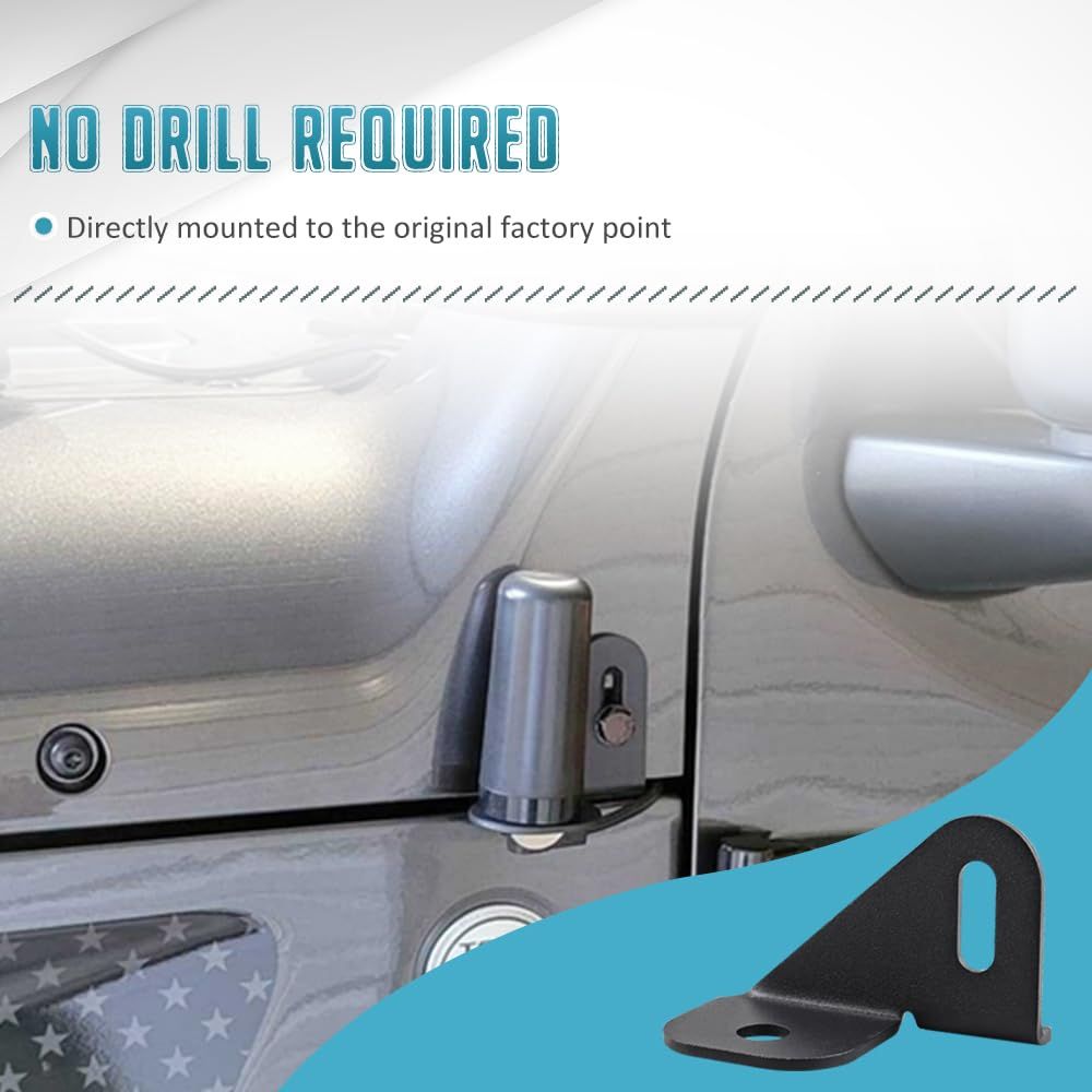 Antenna Mount Driver Side Antenna Mount Radio Driver's Side Mounting Bracket Front Driver Near The Hood Side V1192-AZ-W-0576