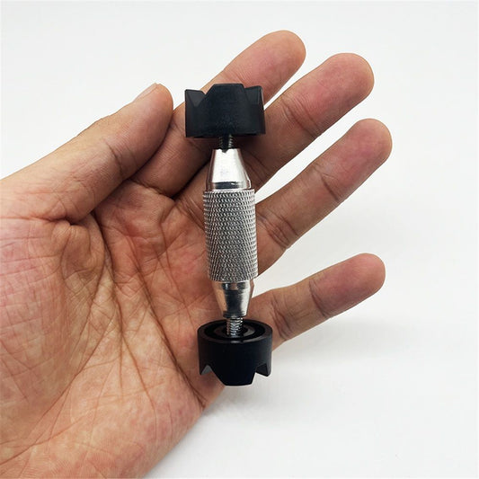Luthier Guitar Tool Metal Brace Repair Jack Sound Beam Support 8.5CM-10.5CM Silver 2Pcs Luthier Guitar Tool V1192-AZ-W-0601