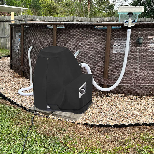 Sand Filter Pump Covers,420D Waterproof Fabric Sand Pool Filters Cover,Suitable for Most Sands Filter Pump on V1192-AZ-W-0668