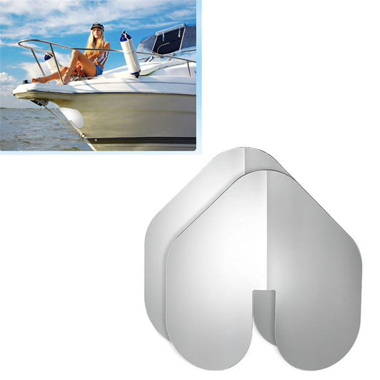 2 Pcs Bow Guard for Boats Stainless Steel Square Bow Protector Guards That Need to Be Bend in Advance to Fit V1192-AZ-W-0708