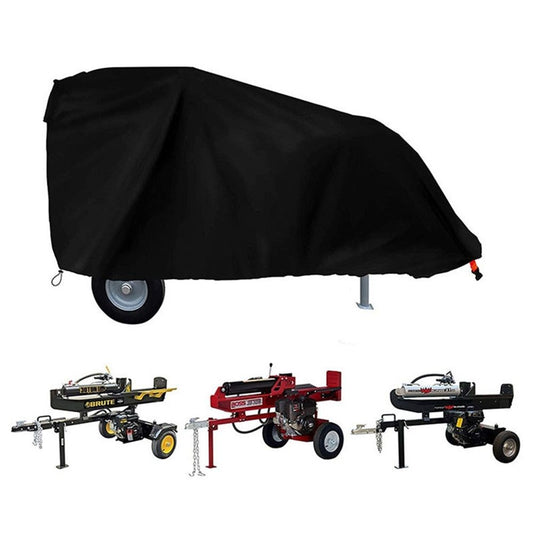 Log Splitter Cover Waterproof Heavy Duty Outdoor Shield, 210D Oxford Fabric, UV & Weather Resistant Wood V1192-AZ-W-0718