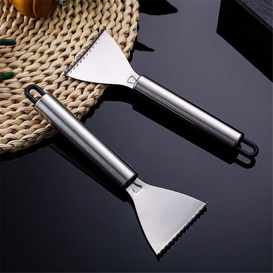 Sharp Stainless Steel Fish Scaler,Multifunction Fish Scale Planer Knife,Fish Scaler Remover Fishs Cleaning V1192-AZ-W-0822