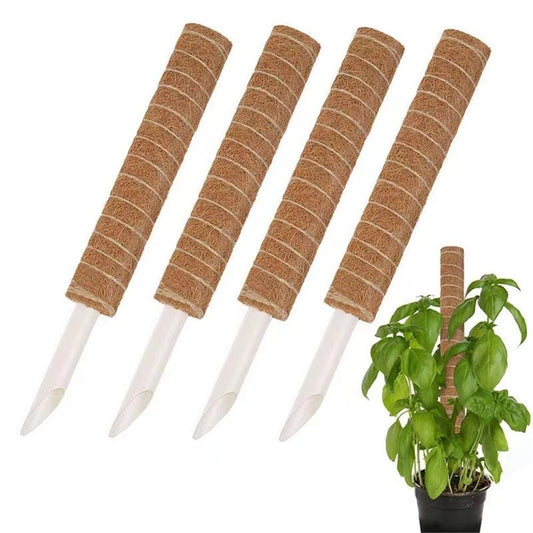 4 Pack Moss Poles, Stackable Moss Pole for Plants , 35cm Tall Moss Poles for Climbing Plants Indoor, Plant V1192-AZ-W-0829