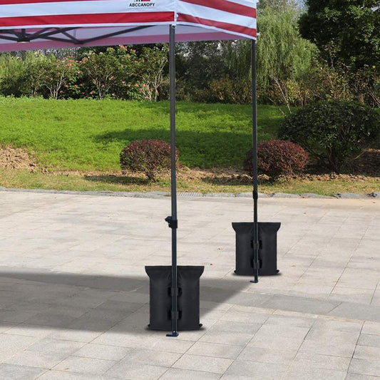 Outdoor tent fixed sandbag sandbag, sunshade base fixed sandbag, 4 pieces of outdoor sunshade legs with V1192-AZ-W-0830