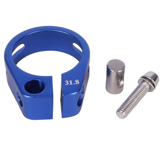 Bike Bicycle Aluminum Alloy Seatpost Clamp, 34.9mm, for MTB, Road, Casual Bikes,for Mountain Bike Road Bike V1192-AZ-W-0847
