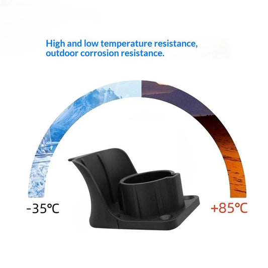 EV Charger Holder Wall Mount Charging Cable Hanger Organizer, Nozzle Holster Dock Electric Vehicle Car Plug V1192-AZ-W-0871