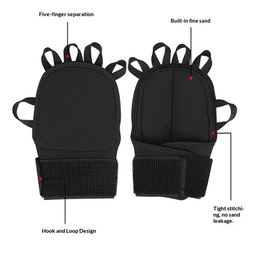 1 Pair Weighted Gloves for Tremors,Hand Weights for Fine Motor Skills,Aids to Provide Hand Stability and V1192-AZ-W-1008