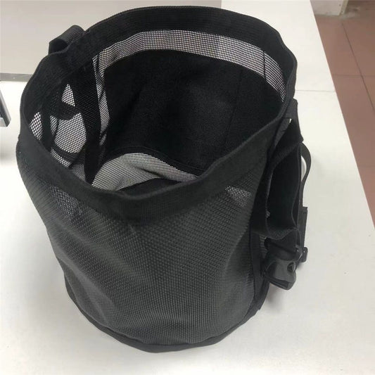 Horse Feed Bag Pack of 2, Feed Bags for Horses with Ventilation Mesh, Comfort Nose Pad Neck Pad, Adjustable V1192-AZ-W-1134