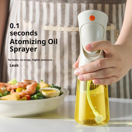 Olive Oil Sprayer for Cooking Glass,200ml Oil Dispenser Bottle , Spray Bottles Oil Dispenser for Kitchen, V1192-AZ-W-2538