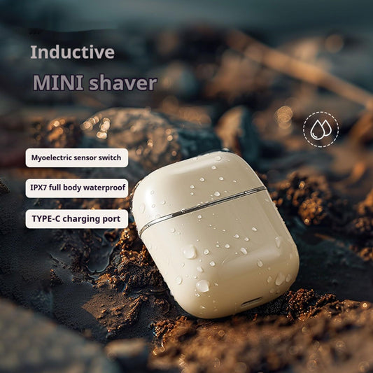 Mini Electric Shaver for Men and Women, Dual Head Portable Razor with Smart Sensor, Compact Travel Size V1192-AZ-W-2638