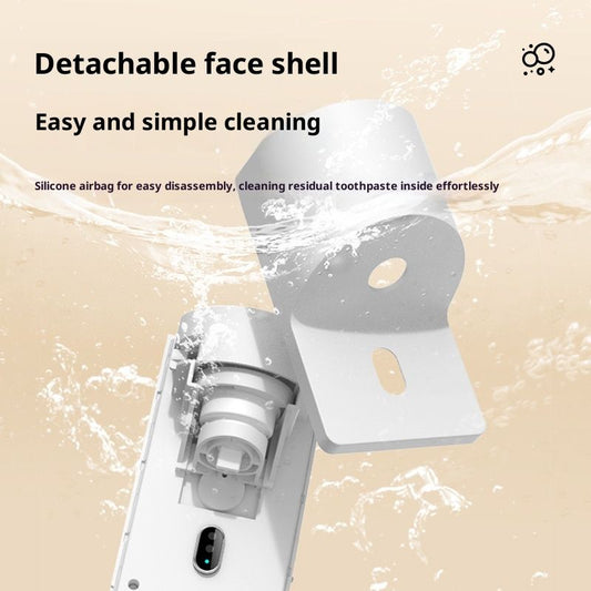 Automatic Induction Toothpaste Dispenser Wall Mounted for Bathroom,1800mAh Rechargeable,4 Gears Electric V1192-AZ-W-2713