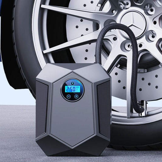 Digital Air Compressor for Car Auto Pump Portable Tire Inflator with LED Light 12V, Air Pump for Car Tires | V1192-AZ-W-2717