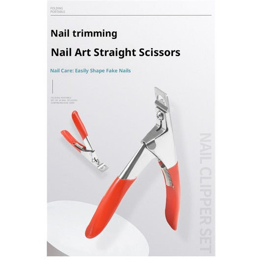 Nail Clippers Acrylic Nail Cutter Acrylic UV Gel False Nail Tips Edge U Clipper Cutter Manicure Tools V1192-AZ-W-2731