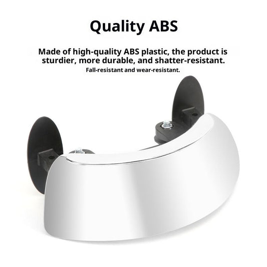 Motorcycle Mirrors 180 Degree Wide-angle Safety Rear View Mirror Blind Spot Side Mirror for Motorcycle, V1192-AZ-W-2744