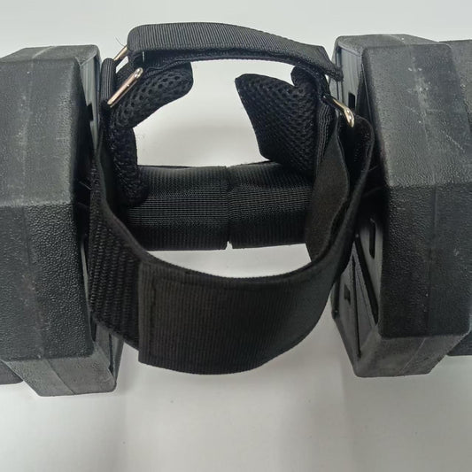 Original Dumbbell Foot Attachment, Tibialis Trainer, Adjustable Ankle Weights, Ankle Straps for Weight V1192-AZ-W-2772