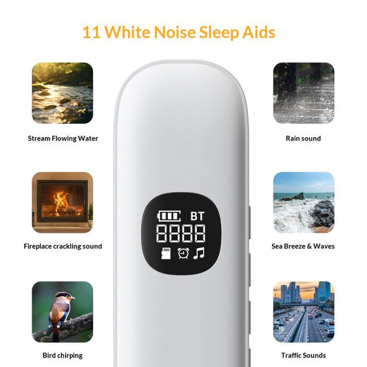 Under Pillow Speaker for Sleeping, Sleepbar Speakerr Under Pillow, White Noise Machine Audio Pillow Sleep V1192-AZ-W-2777