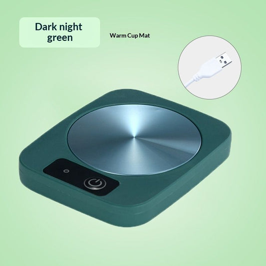 Coffee Mug Warmer with Cup, Coffee Warmer 55 degrees C Constant Temperature Thermostat Coaster Smart Cup V1192-AZ-W-2803
