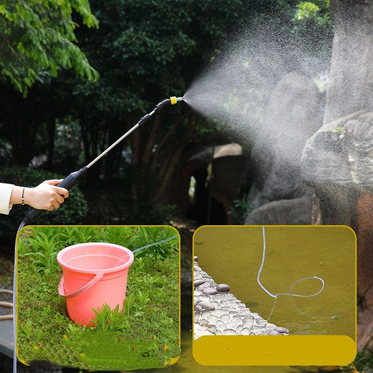 Portable Electric Water Sprayer for Indoor Plant Watering Succulent Plants Hanging Plants Small Pots Waterer, V1192-AZ-W-2813