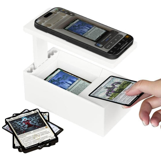 Professional Card Scanner Scanstand, Easily scanning Cards, Card Scanner, Quickly Scan and Price Check Cards, V1192-AZ-W-2833