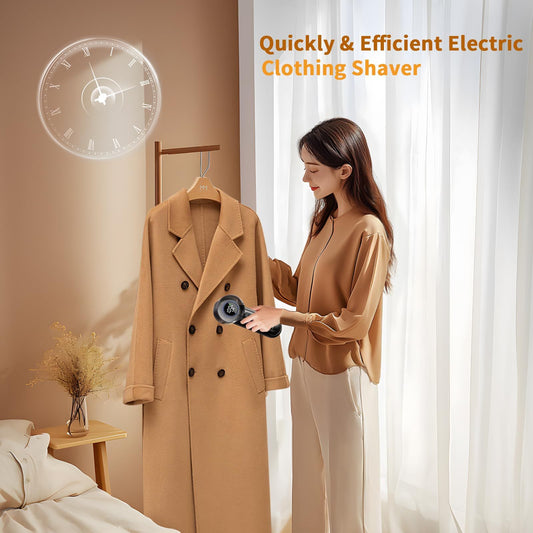 Electric Fabric Shaver & Lint Remover, Rechargeable Portable 3-Speed LED Digital Display Sweater Defuzzer for V1192-AZ-W-2836