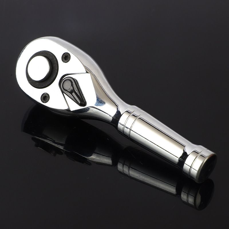 Ratchet Set, 1/4", 3/8", 1/2" Drive Ratchet Handle Wrench 72-Tooth Quick-Release Reversible, Gift for Men V1192-AZ-W-2988