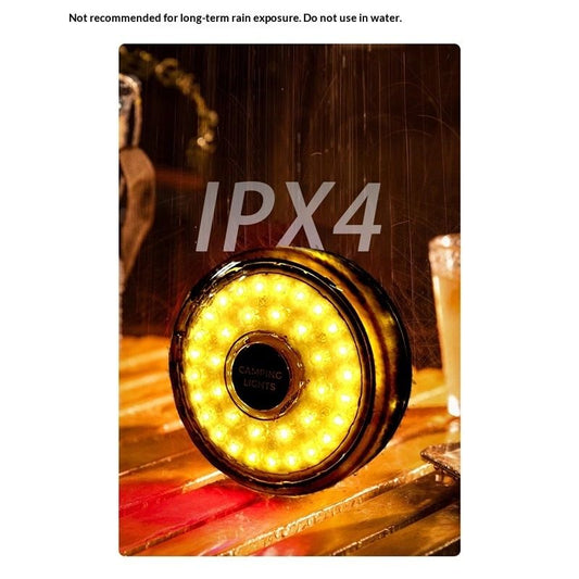 Camping String Lights, 2 in 1 Outdoor Camping Lantern with 8 Lighting Modes, Quick 30s Recovery, Waterproof, V1192-AZ-W-3049