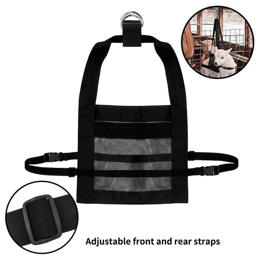 Calf Sling for Weighing Animals - Adjustable Straps - Animal Carrier Sling - Baby Scales bag for Calves, V1192-AZ-W-3236