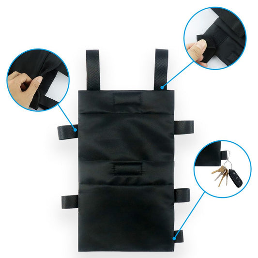 Large Capacity Accessories Storage Pouch Organizer Bag with Drink Holder and Multiple Pockets, Universal V1192-AZ-W-3238