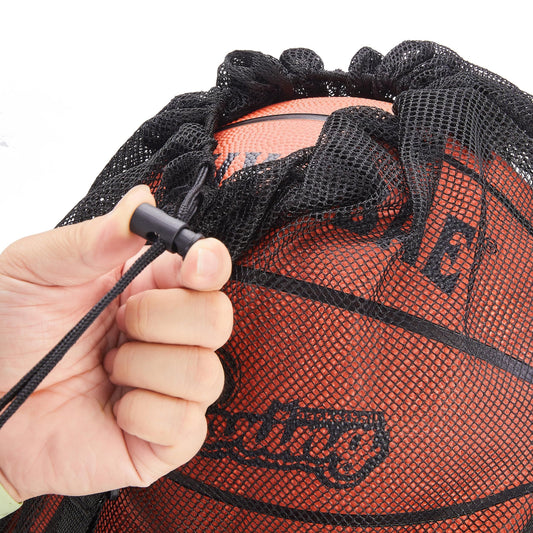 Drawstring Ball Bag - Organize, Store, and Transport Your Sports Basketball, Volleyball, Baseball, Swimming V1192-AZ-W-3255