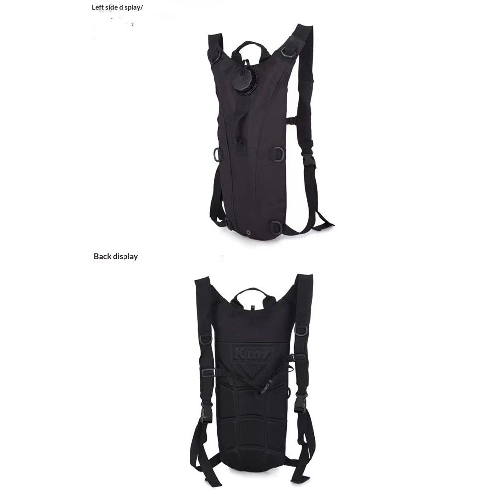 Water Hydration Pack Military 3L Water Bladder Carrier Backpack Leakproof for Running Jogging Cycling Hiking V1192-AZ-W-3271