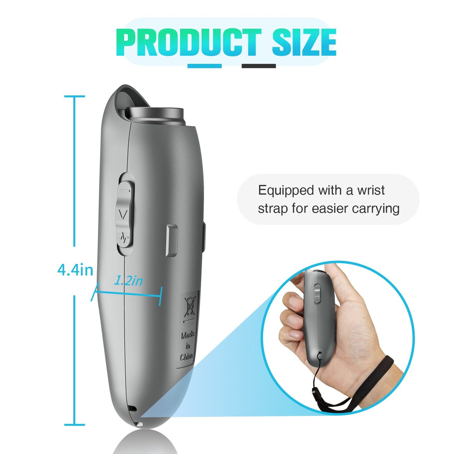 Dog Barking Deterrent Devices Rechargeable Ultrasonic Dog Bark Deterrent 3 Frequency No Bark Control Devices V1192-AZ-W-3368